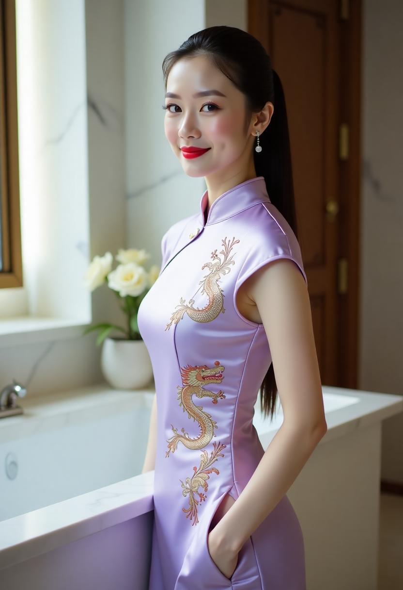 功夫熊猫剧照：师父与阿宝展开训练